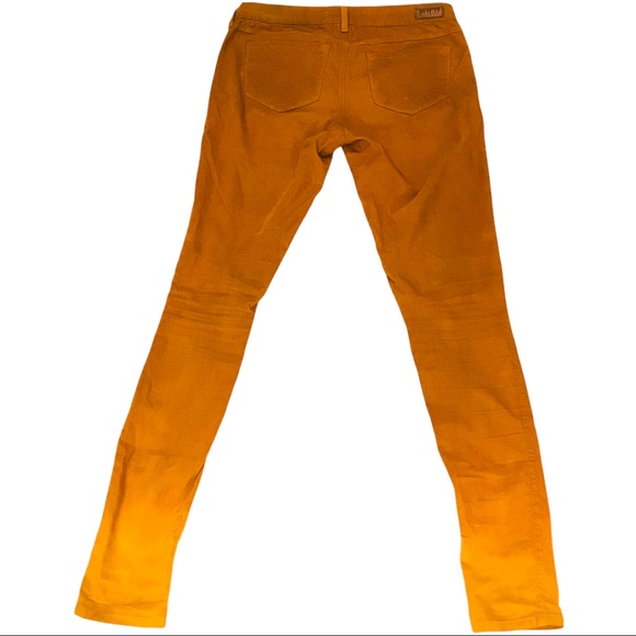 Design Lab | Woman’s Spring St Skinny Mustard Ombré Corduroys Size 25 - Picture 7 of 15